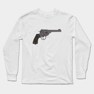 WW2 British Empire Revolver Long Sleeve T-Shirt